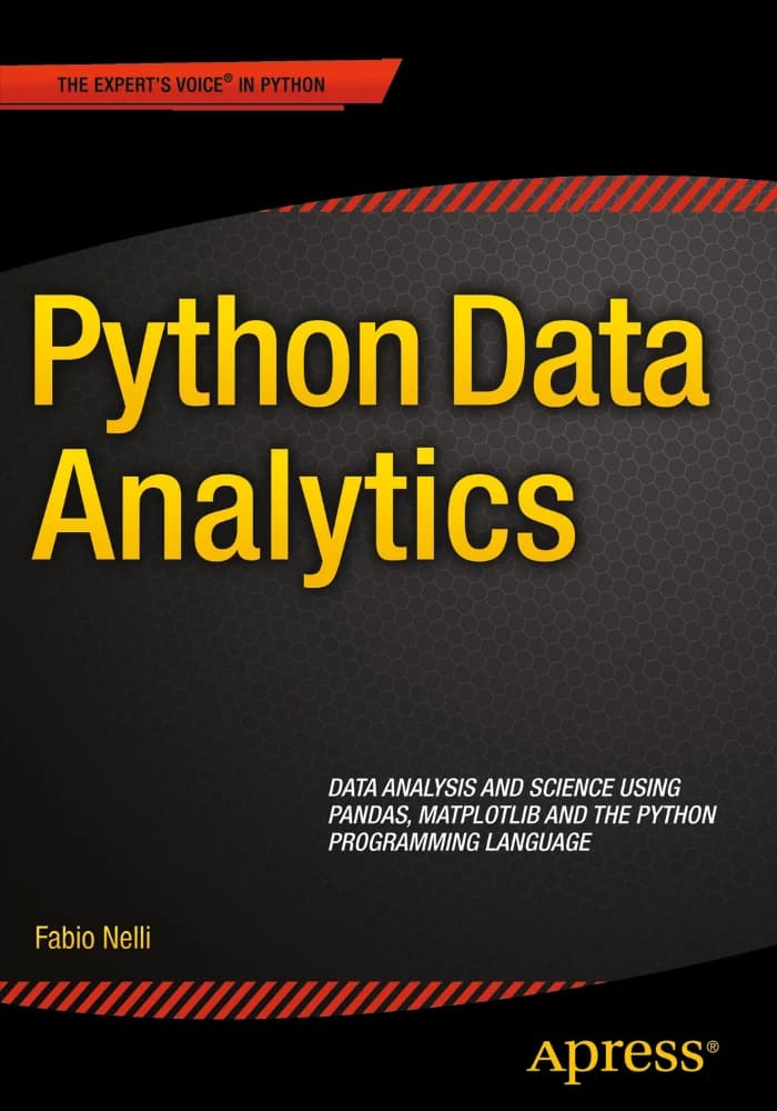 کتاب Python Data Analytics (تحلیل داده با پایتون) نسخه انگلیسی PDF | فابیو نلی