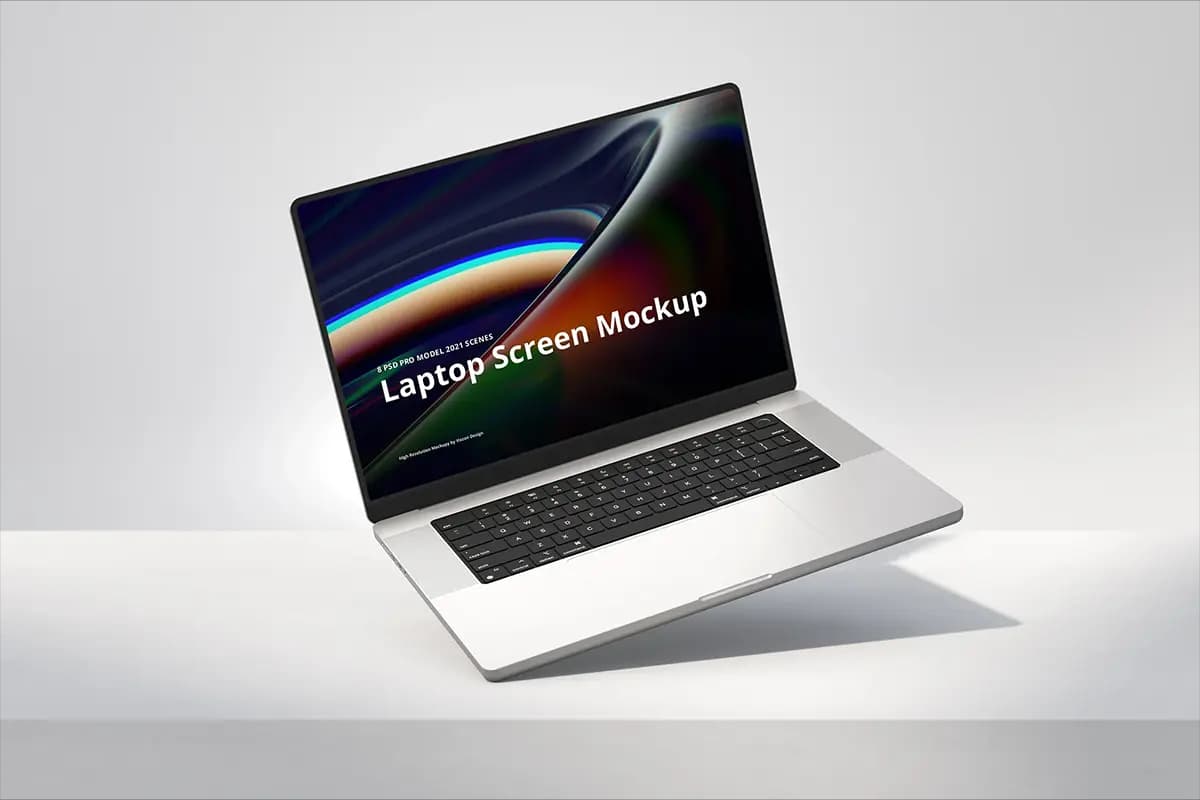 موکاپ مک بوک پرو – 8 فایل — تصویر ۲