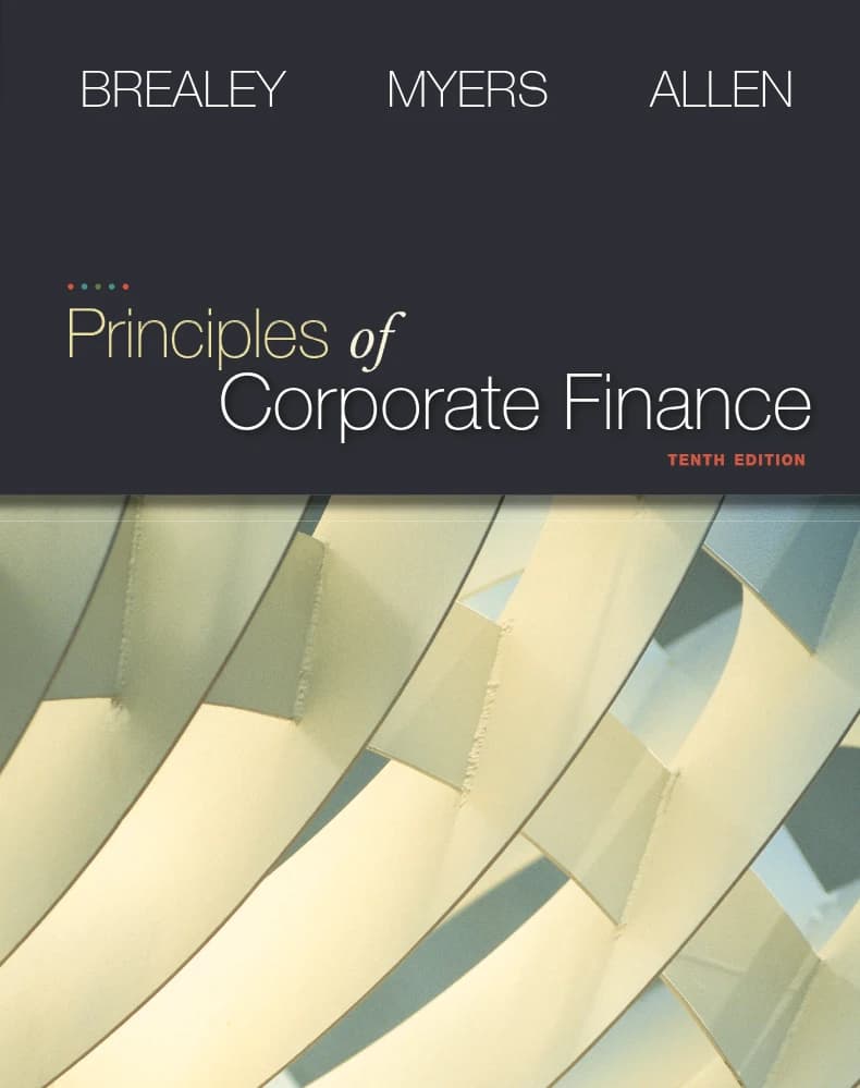 کتاب Principles of Corporate Finance 10th Ed (اصول مالی شرکتی، ویرایش دهم) نسخه انگلیسی PDF | ریچارد بریلی