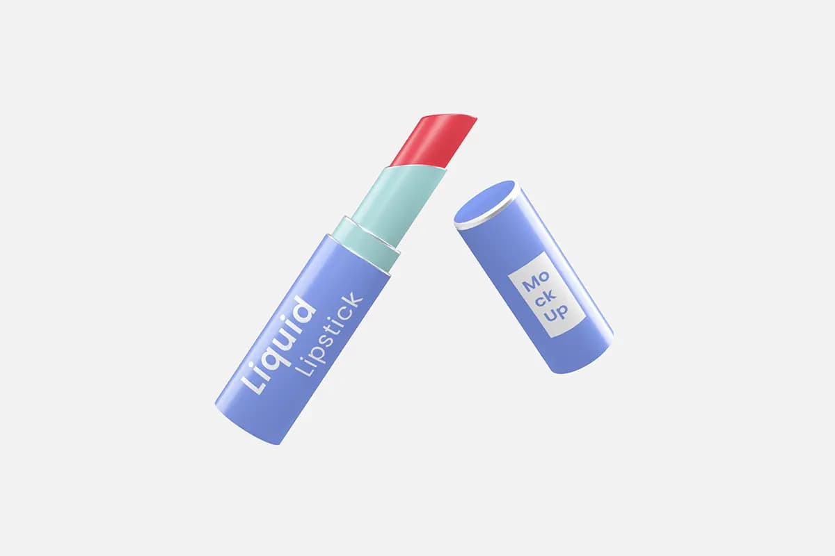 موکاپ رژ لب — تصویر ۶