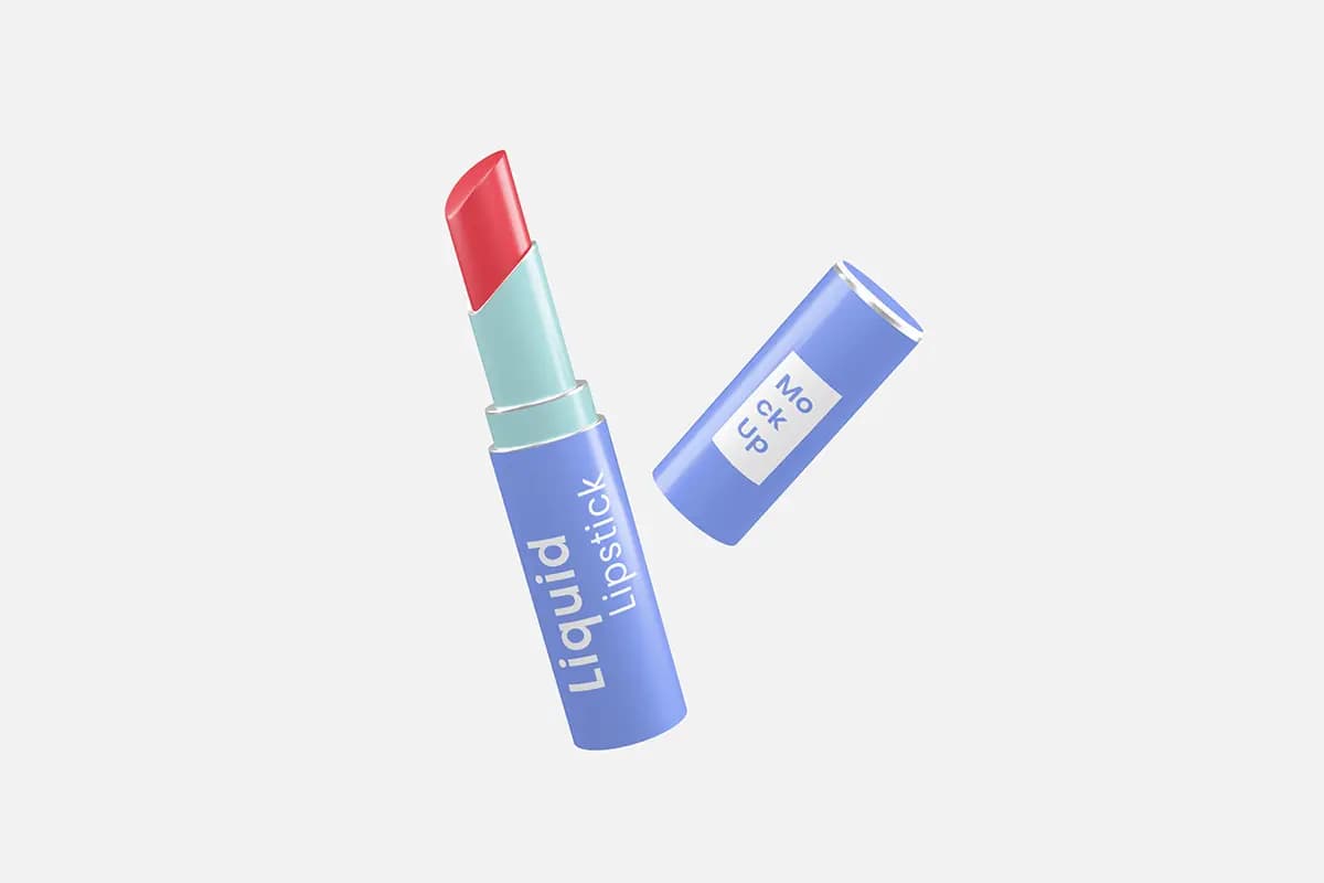موکاپ رژ لب — تصویر ۸