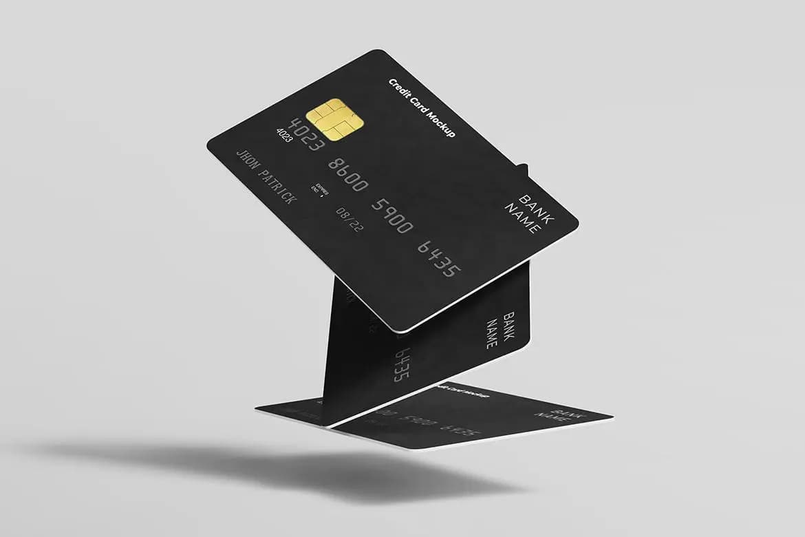 موکاپ کردیت کارت — تصویر ۴