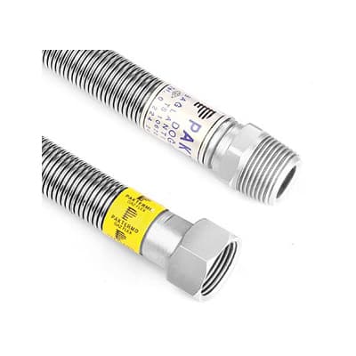 شیلنگ ارتجاعی استیل 3/4 طول 100-50