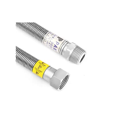 شیلنگ ارتجاعی استیل 1/2 طول 100-50