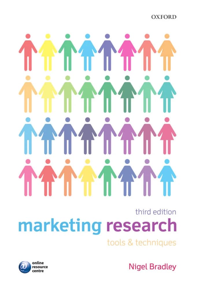 کتاب Marketing Research Tools Techniques by Bradley N. (ابزارها و تکنیک‌های تحقیقات بازاریابی) نسخه انگلیسی PDF | نایجل بردلی