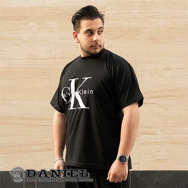 تیشرت نخی سایز بزرگ6350