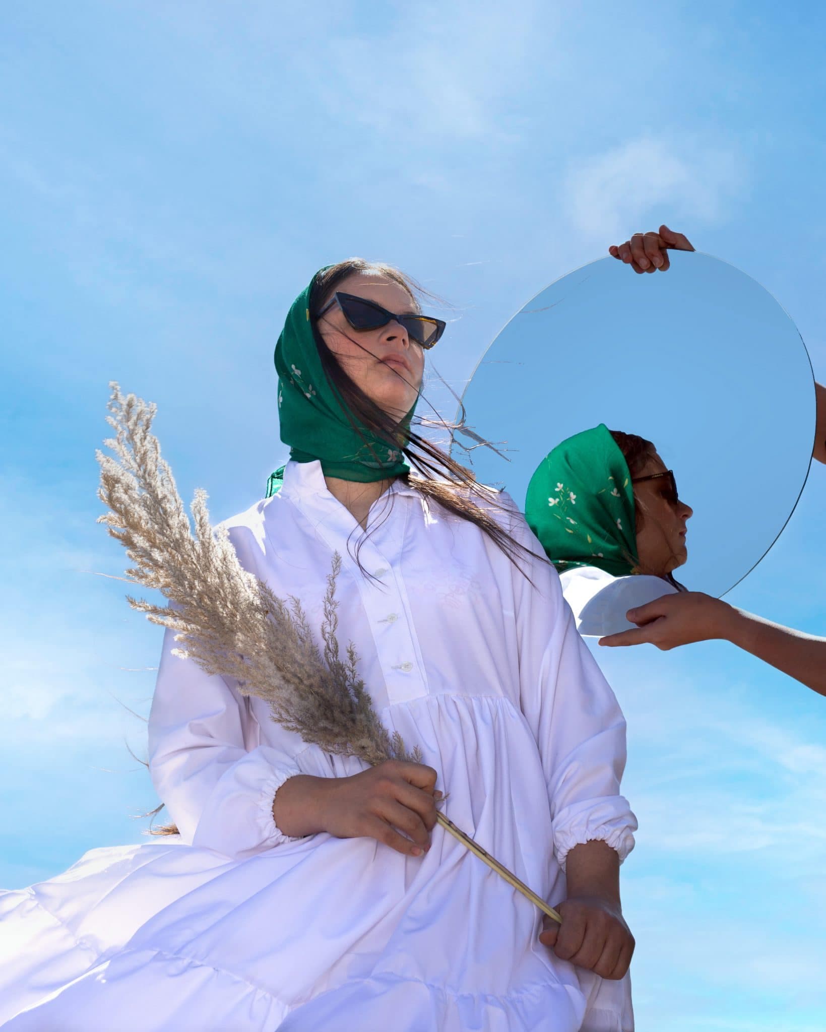 باندانا نخی ۲۸۷( مینی اسکارف ) — تصویر ۲