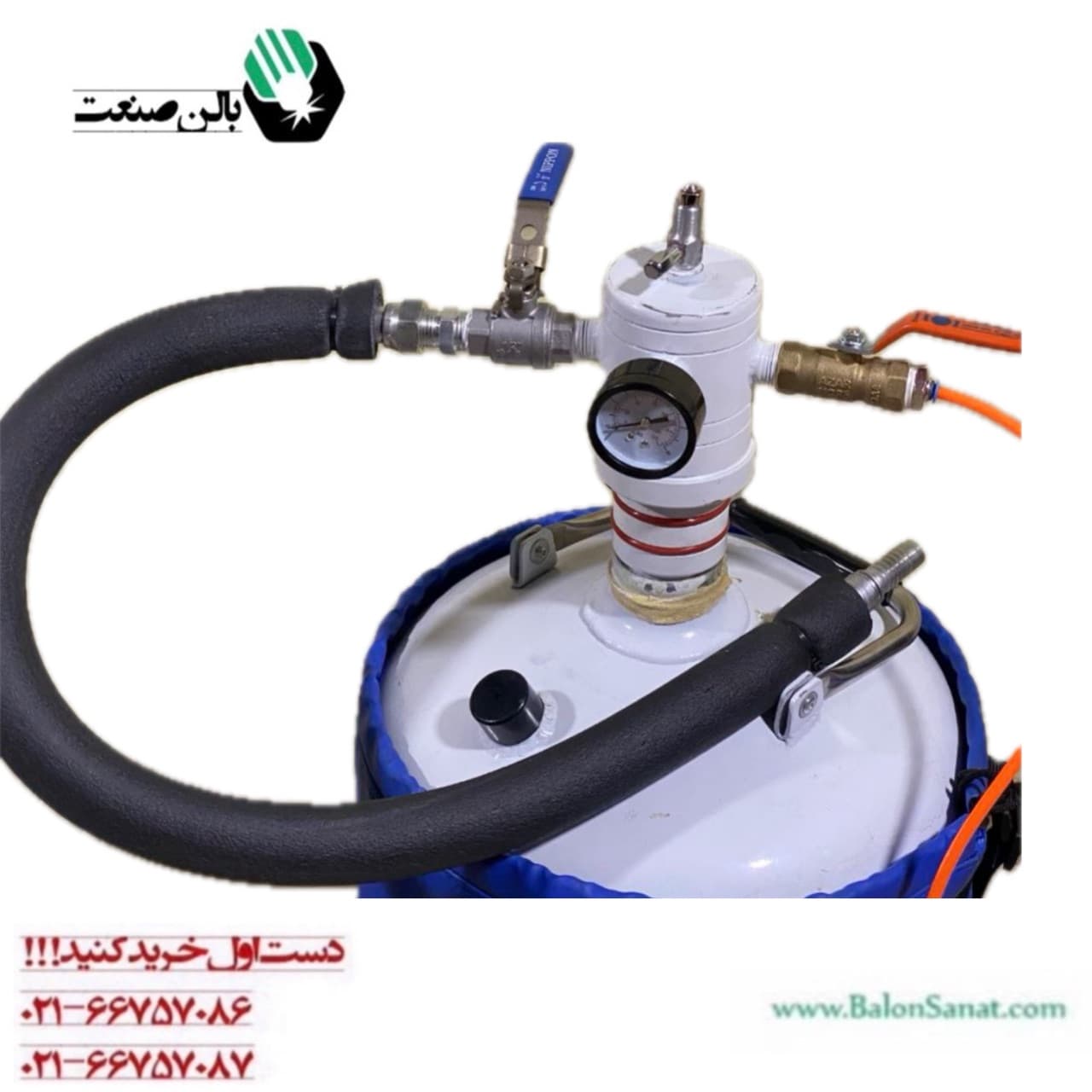 پمپ نیتروژن مایع دستی