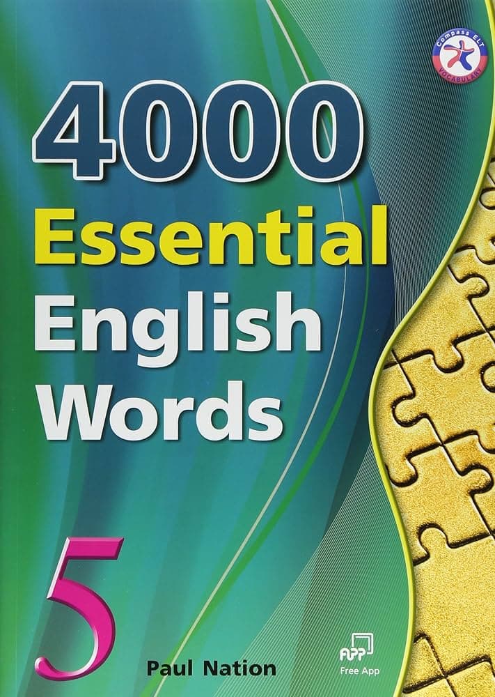 کتاب 4000 Essential English Words 5 (۴۰۰۰ واژه ضروری زبان انگلیسی ۵) نسخه PDF انگلیسی