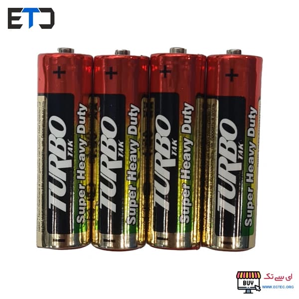 باتری قلمی شیرینگ چهارتایی توربو تک Turbo Tak
