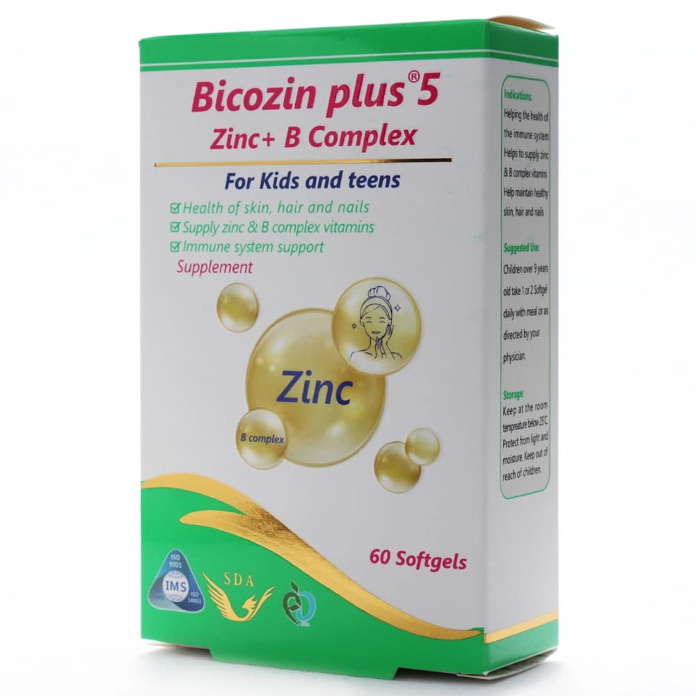 کپسول بیکوزین پلاس 5 سیمرغ دارو