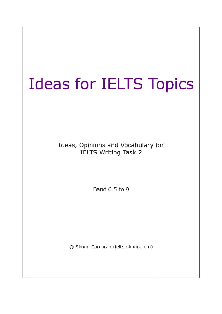 کتاب Simon Topic Ideas 3 (ایدههای موضوعی سایمون ۳) نسخه انگلیسی PDF | سایمون (Simon)