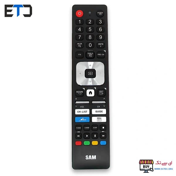 ریموت کنترل Smart تلویزیون سام مدل Q
