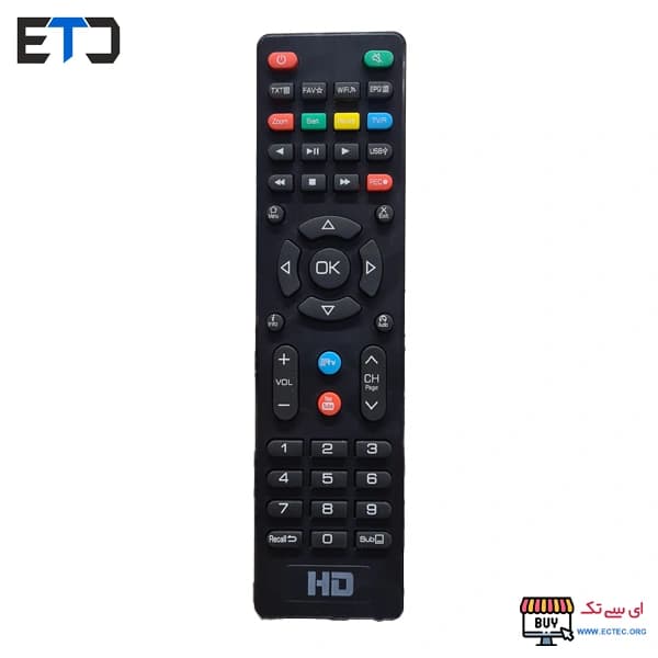 ریموت کنترل ماهواره اچ دی باکس HD BOX