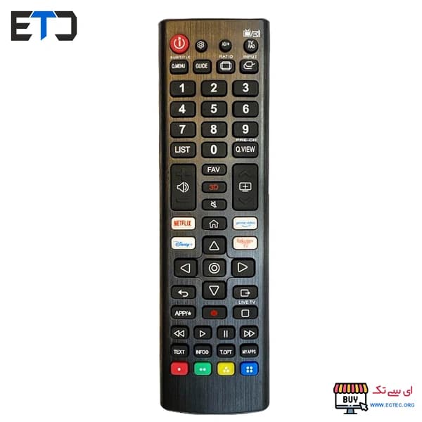 کنترل تلویزیون LG ال جی RM-1162+12 — تصویر ۲