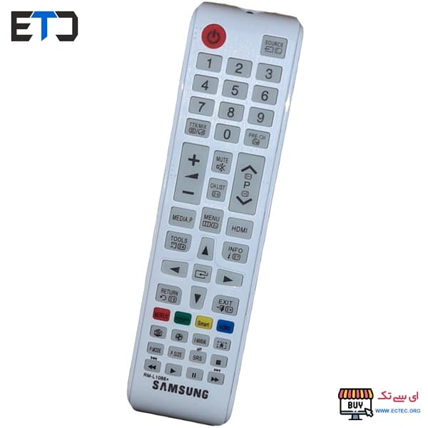 کنترل تلویزیون سامسونگ 1088 سفید شب نما — تصویر ۲