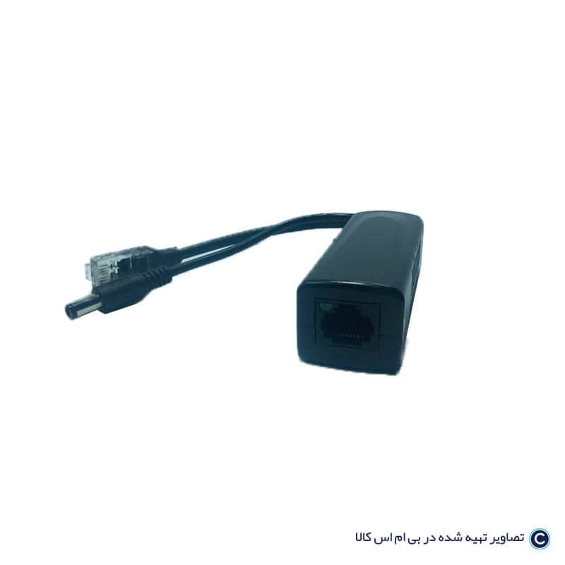 کابل poe اسپلیتر (تغذیه ip camera با سوییچ poe)