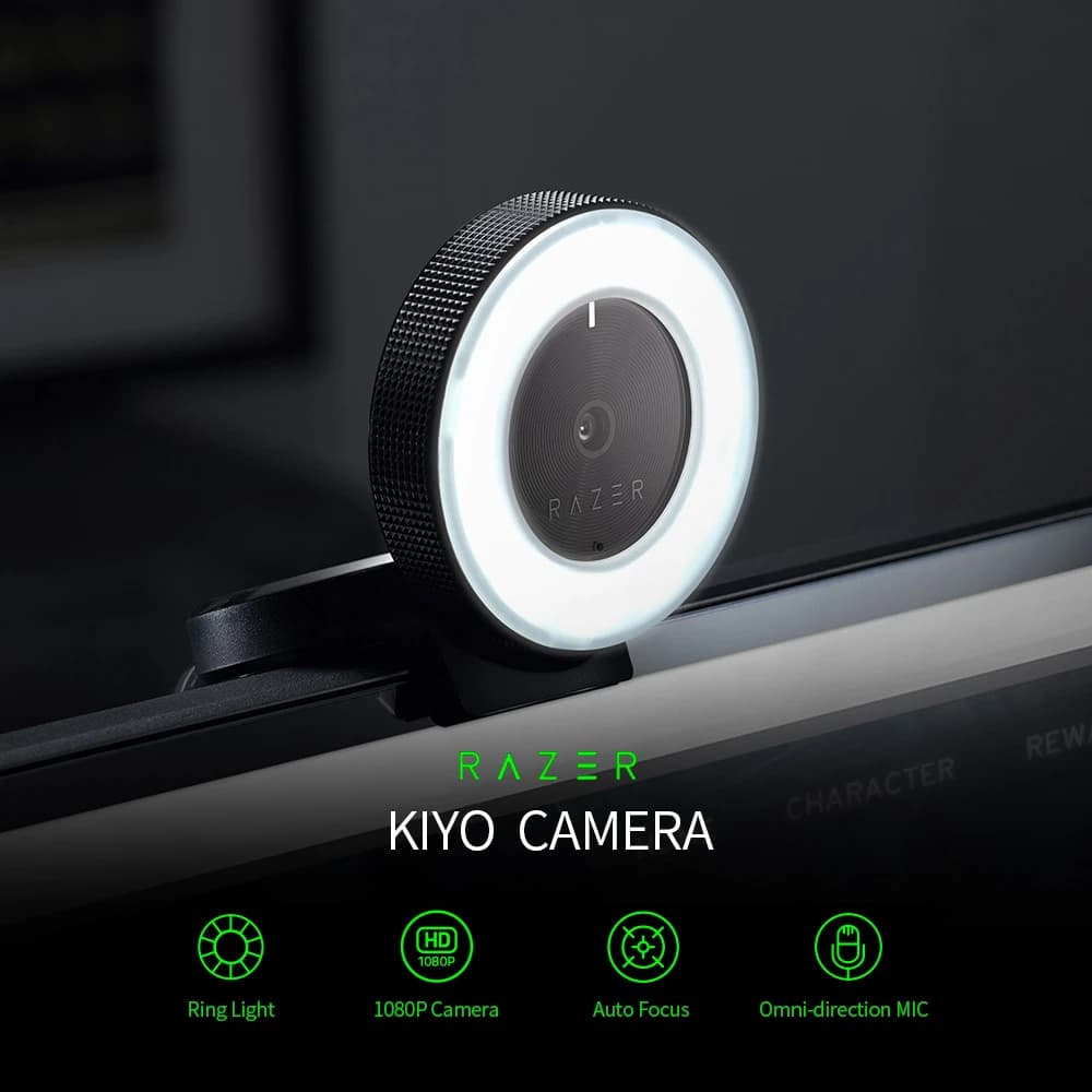 وبکم استریمینگ و گیمینگ ریزر مدل Razer Kiyo — تصویر ۳