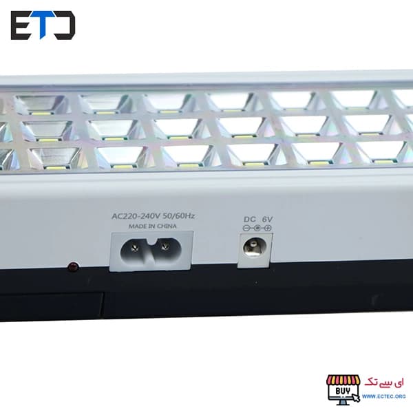 چراغ اضطراری ویداسی مدل WD-823A مهتابی — تصویر ۴