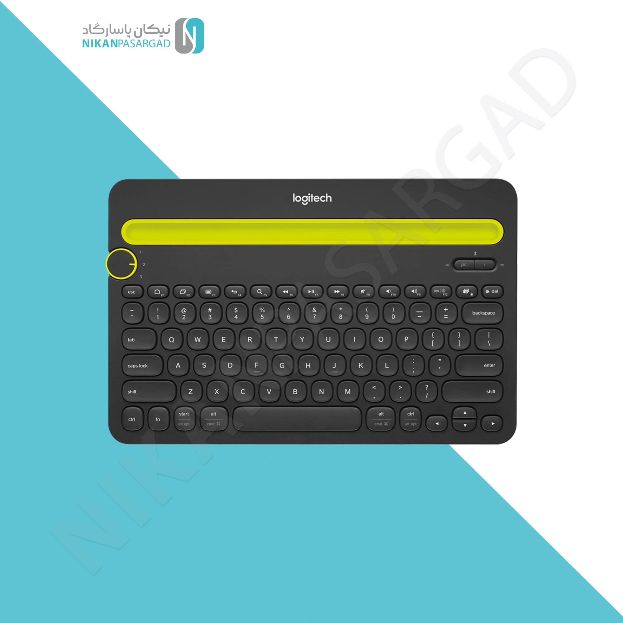 کیبورد بی سیم لاجیتک مدل Logitech K480 — تصویر ۸