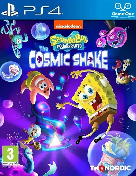 بازی Spongebob Squarepants: The Cosmic Shake برای ps4