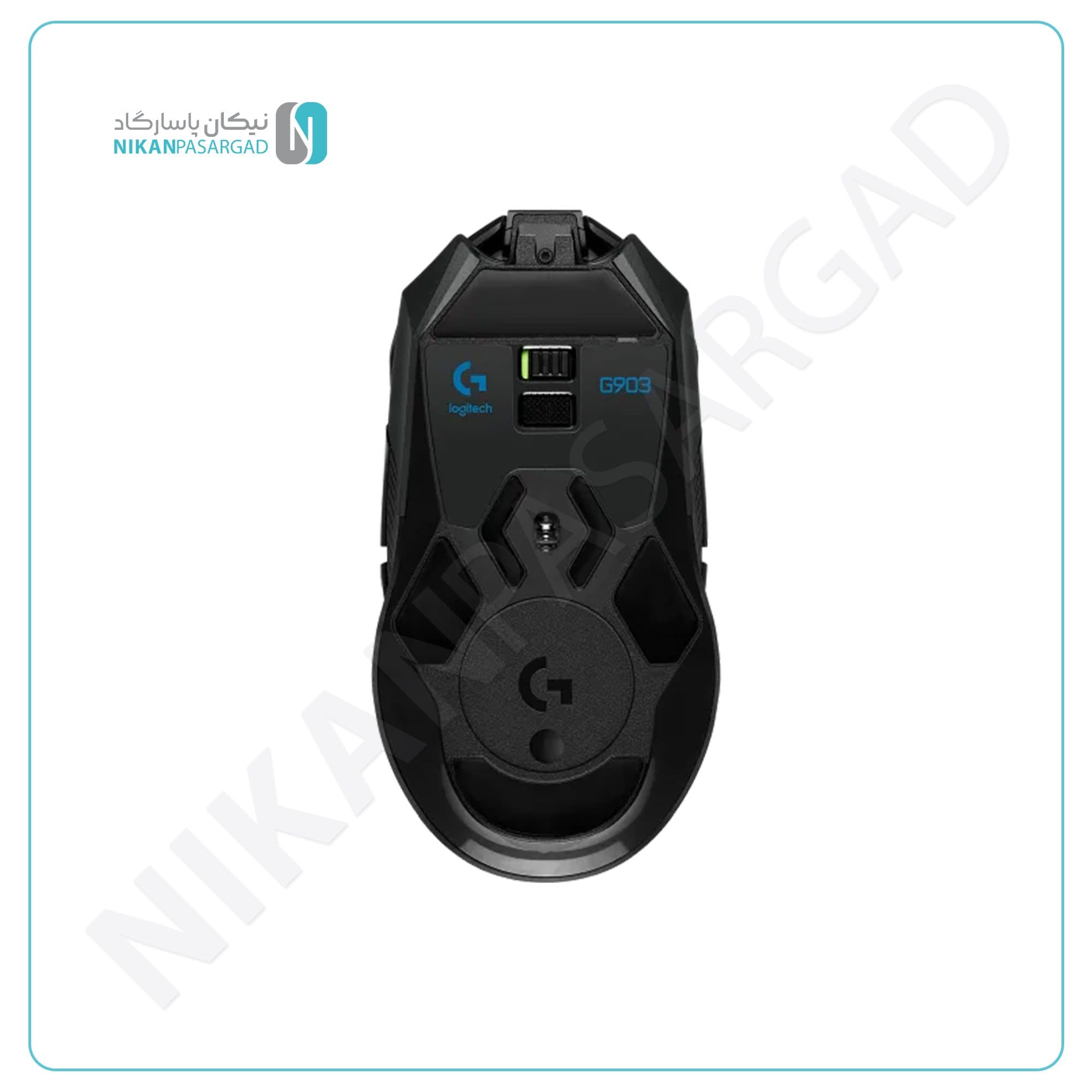 ماوس گیمینگ لاجیتک مدل Logitech G903 Lightspeed دوگانه بی سیم و با سیم — تصویر ۷