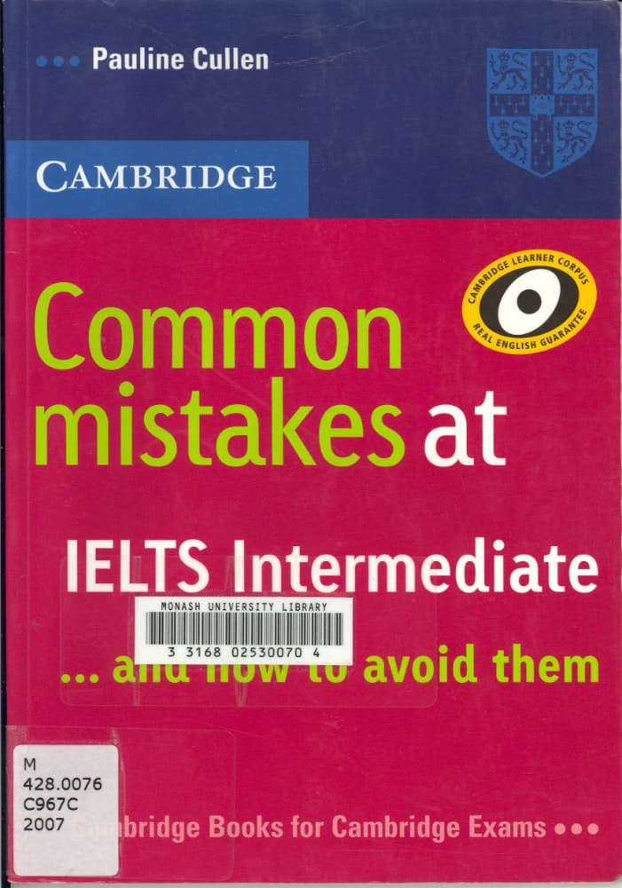 کتاب Common Mistakes at IELTS (اشتباهات رایج در آیلتس) نسخه انگلیسی PDF | پالین کالن (Pauline Cullen)