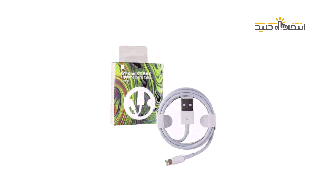 کابل تبدیل USB به لایتنینگ آیفون مدل Xs Max — تصویر ۲