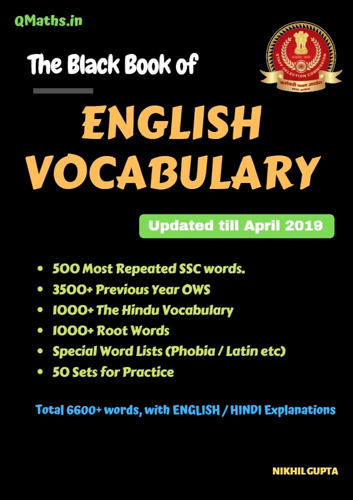 کتاب Black Book of English Vocabulary (کتاب سیاه واژگان انگلیسی) نسخه انگلیسی PDF | نیکیل گوپتا (Nikhil Gupta)