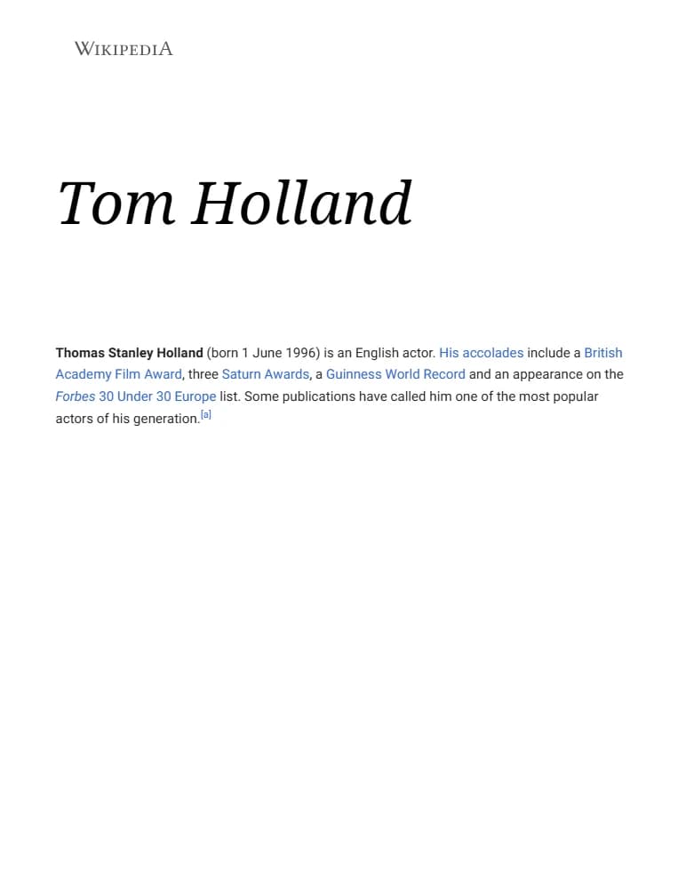 کتاب Tom Holland (تام هالند) نسخه انگلیسی PDF | تام هالند (Tom Holland)