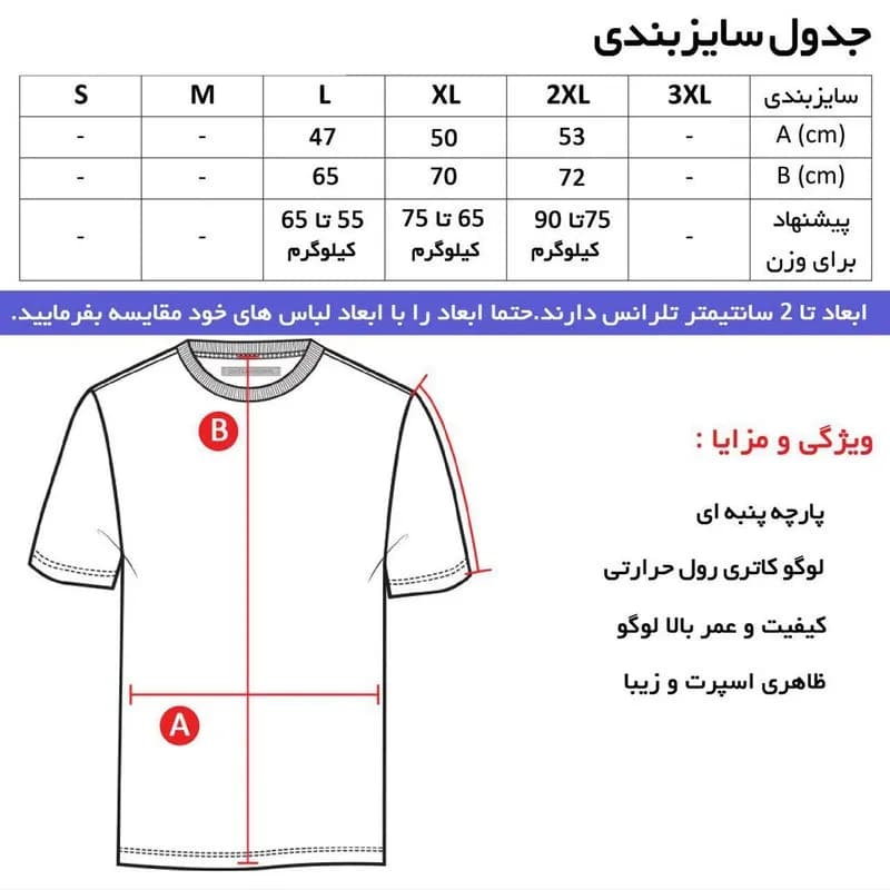 تیشرت آستین کوتاه مردانه یقه گرد طرح CFC مدل t 89789 مشکی چهارفصل — تصویر ۵