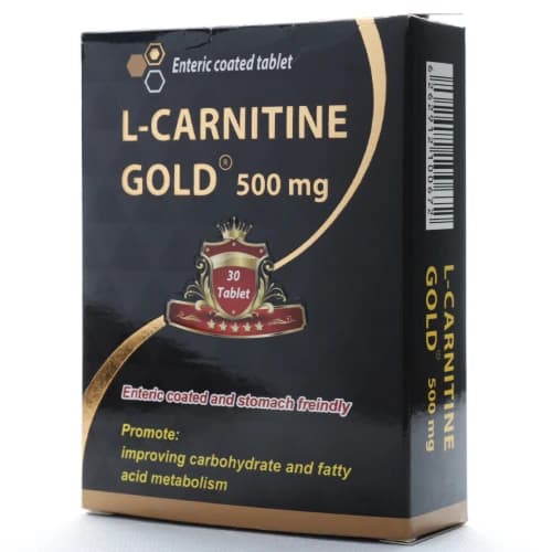 قرص ال کارنیتین گلد 500 مولتی نرمال