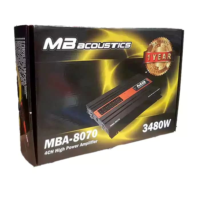 آمپلی فایر ام بی آکوستیک مدل MBA-8070 — تصویر ۶
