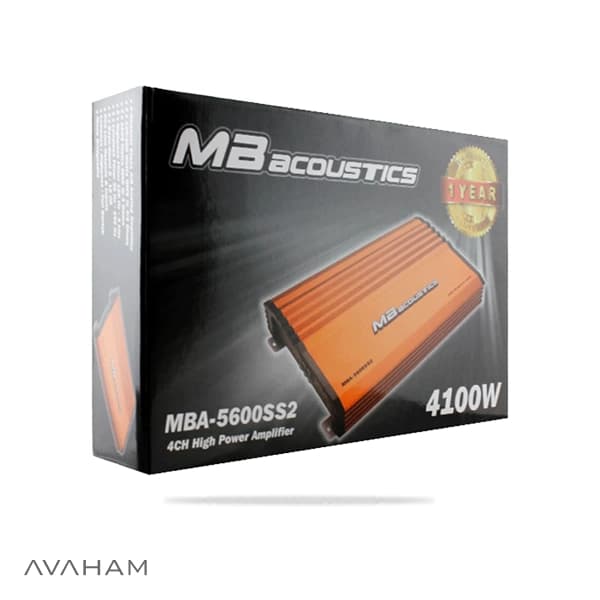 آمپلی فایر ام بی آکوستیک مدل MBA-5600SS2 — تصویر ۳