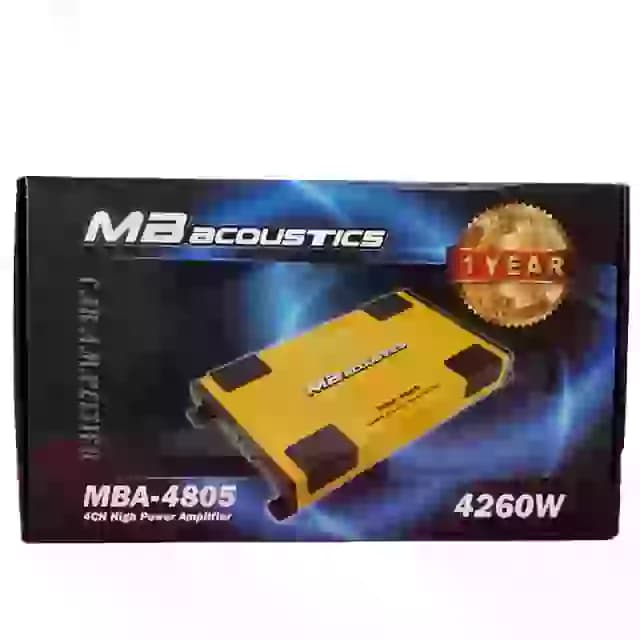 آمپلی فایر ام بی آکوستیک مدل MBA-4805 — تصویر ۷