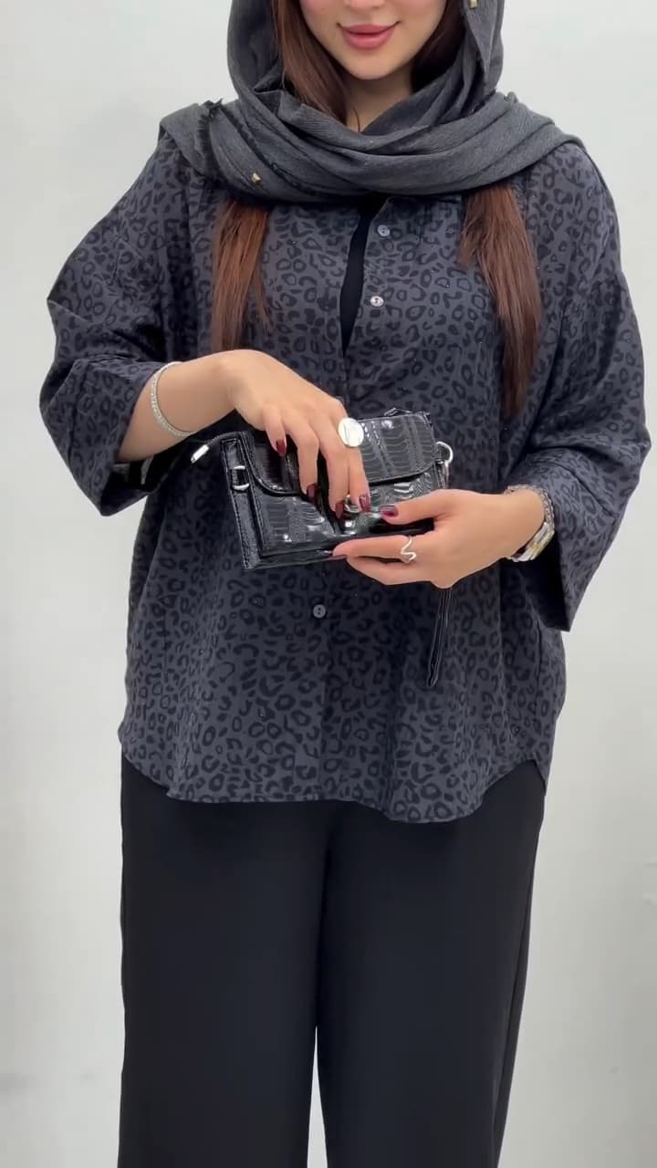 شومیز زنانه مدل پوپک — تصویر ۶