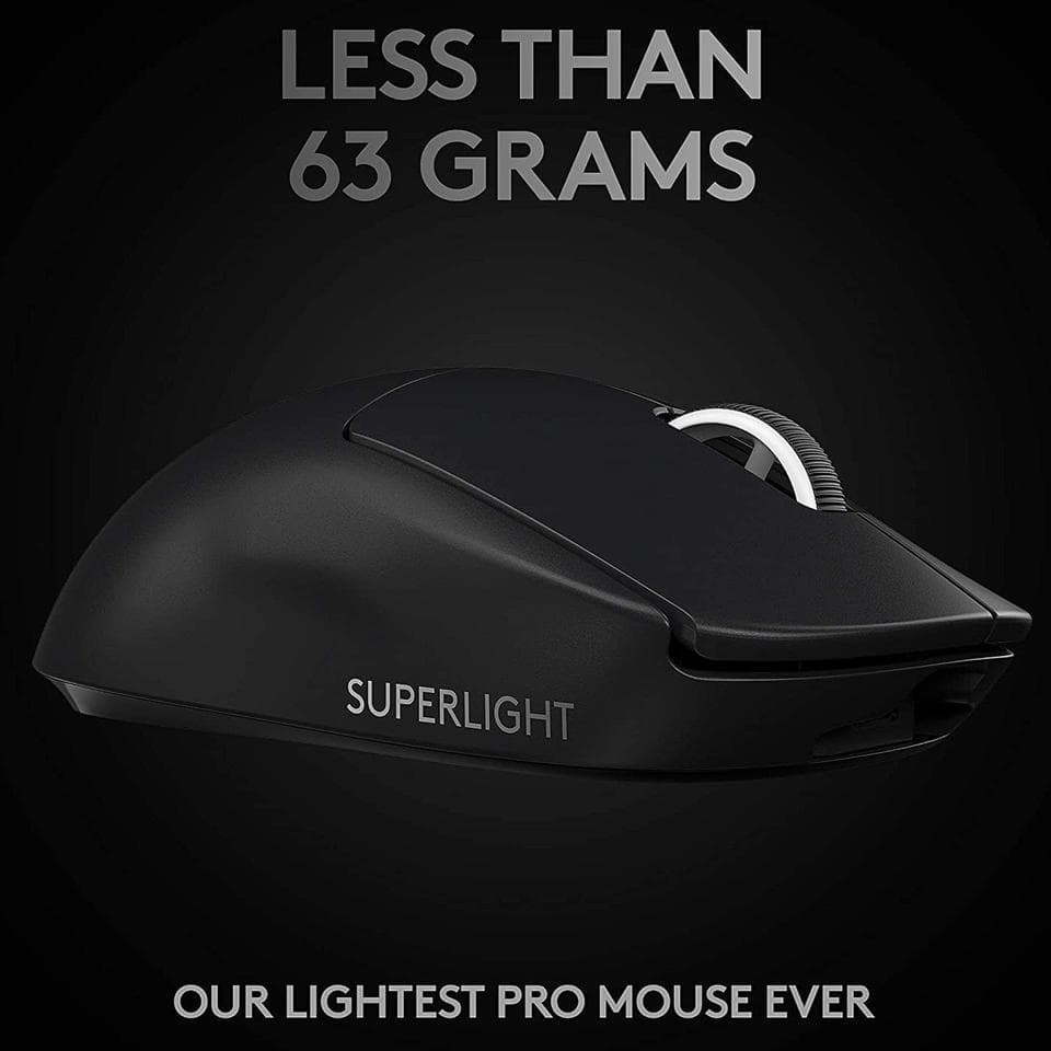 ماوس گیمینگ لاجیتک مدل G Pro X Superlight دوگانه بی سیم و با سیم سفید — تصویر ۷