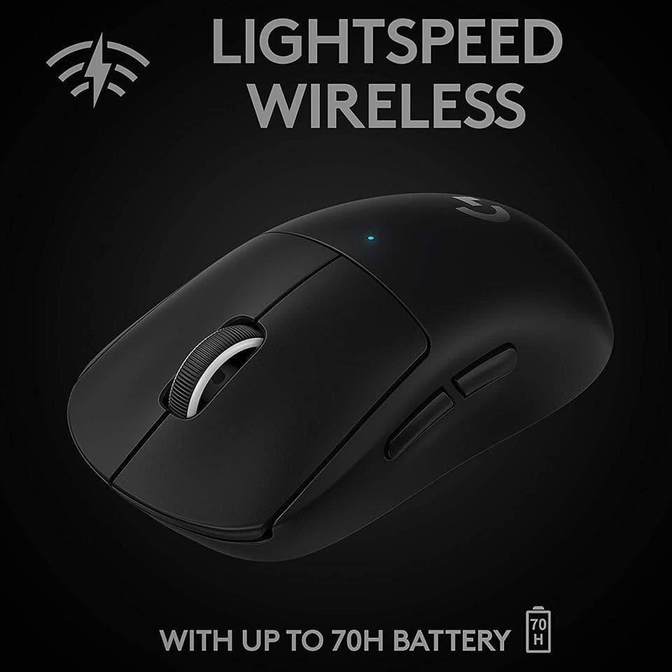 ماوس گیمینگ لاجیتک مدل G Pro X Superlight دوگانه بی سیم و با سیم سفید — تصویر ۸