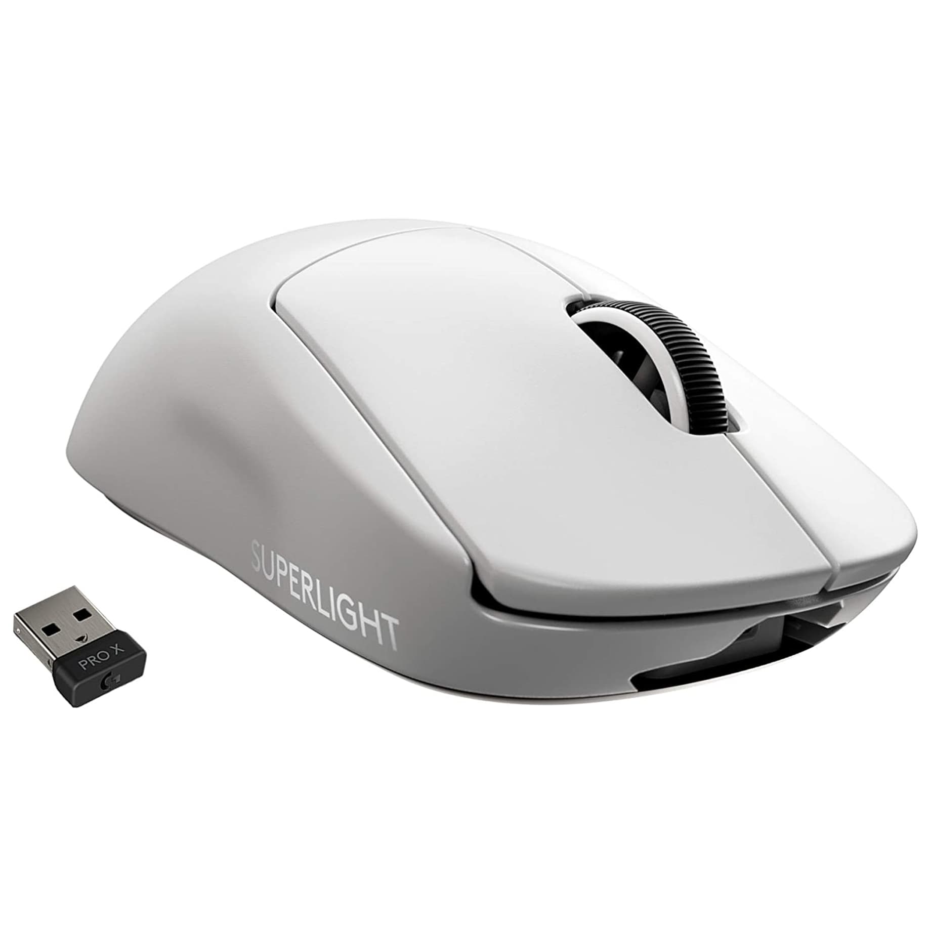 ماوس گیمینگ لاجیتک مدل G Pro X Superlight دوگانه بی سیم و با سیم سفید — تصویر ۲