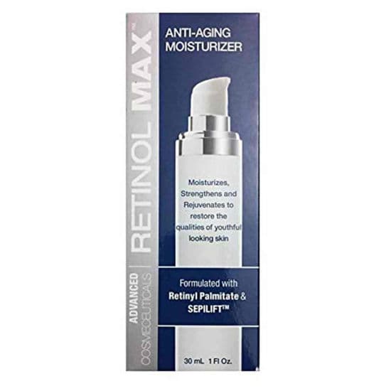 کرم مرطوب‌کننده رتینول MAX – ضد پیری 30 ml