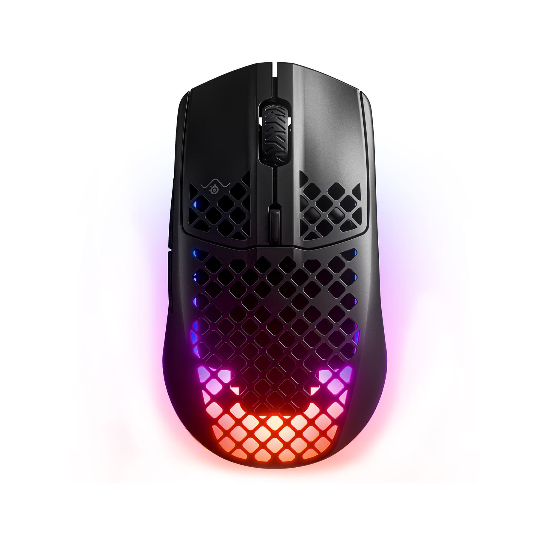 ماوس گیمینگ استیل سریز مدل Aerox 3 RGB Onyx & Snow (دوگانه باسیم و بی سیم)