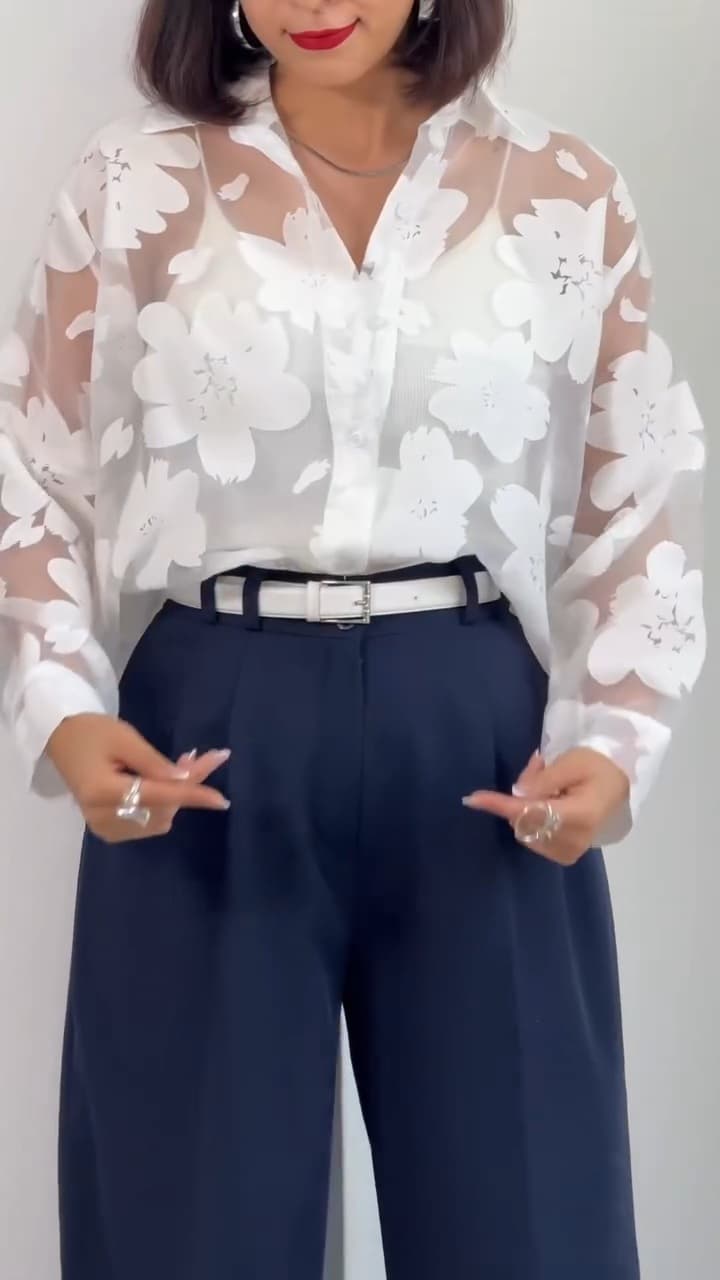 شومیز زنانه مدل گلبو