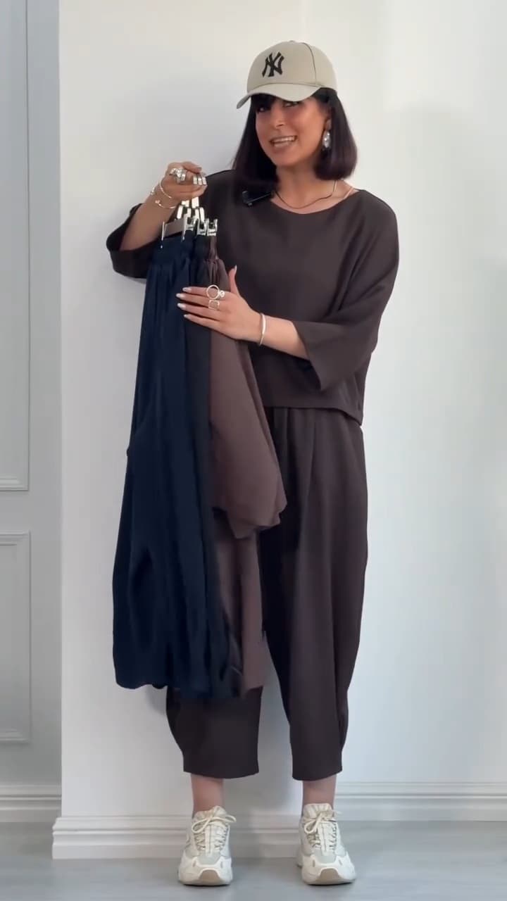 تیشرت شلوار زنانه مدل لاما — تصویر ۶