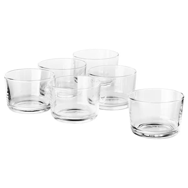 ست ۶عددی دسرخوری کریستال ایکیا IKEA+365