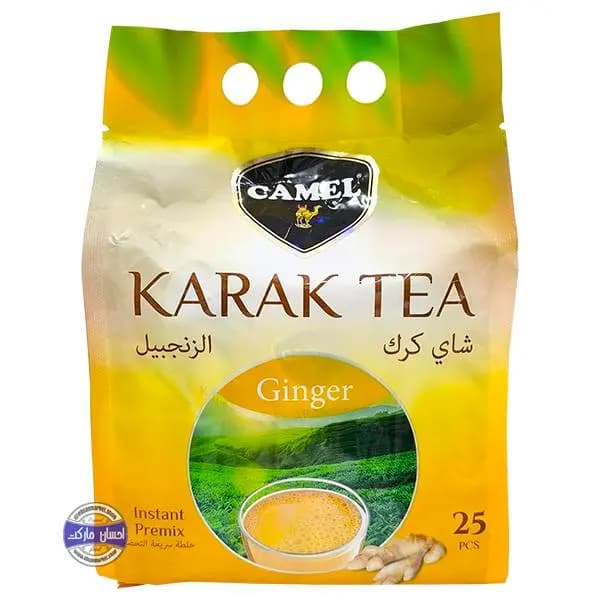 چای کرک کمل 25 عددی با طعم زنجبیل