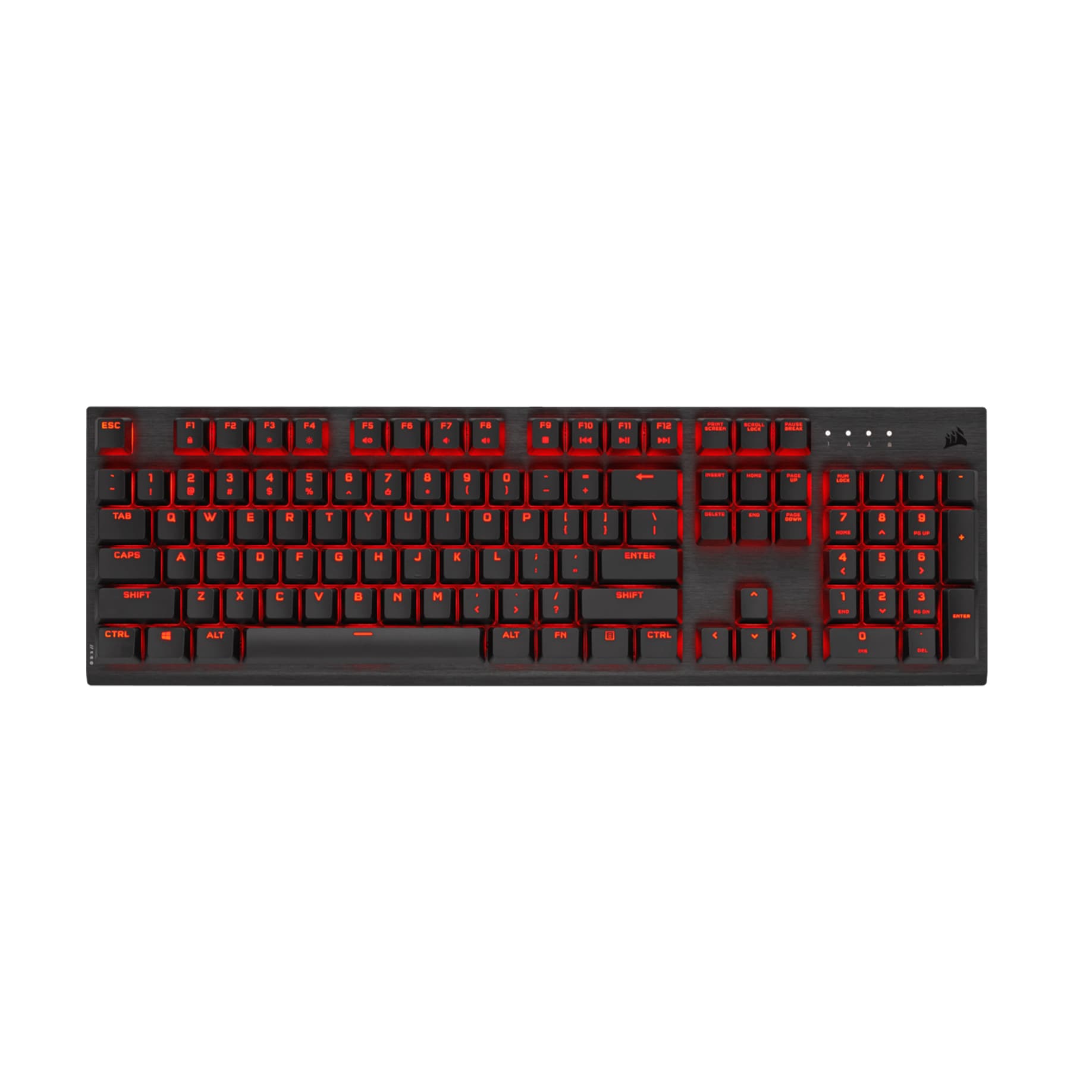کیبورد گیمینگ مکانیکال کورسیر مدل K60 Pro Red LED