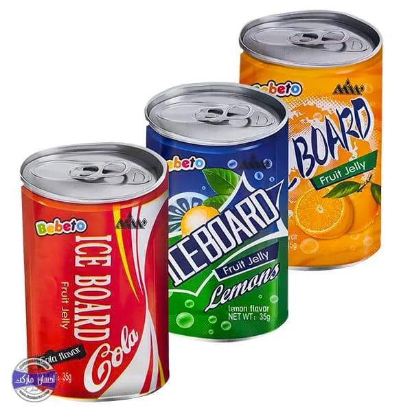 بسته 40 عددی ژله قوطی نوشابه