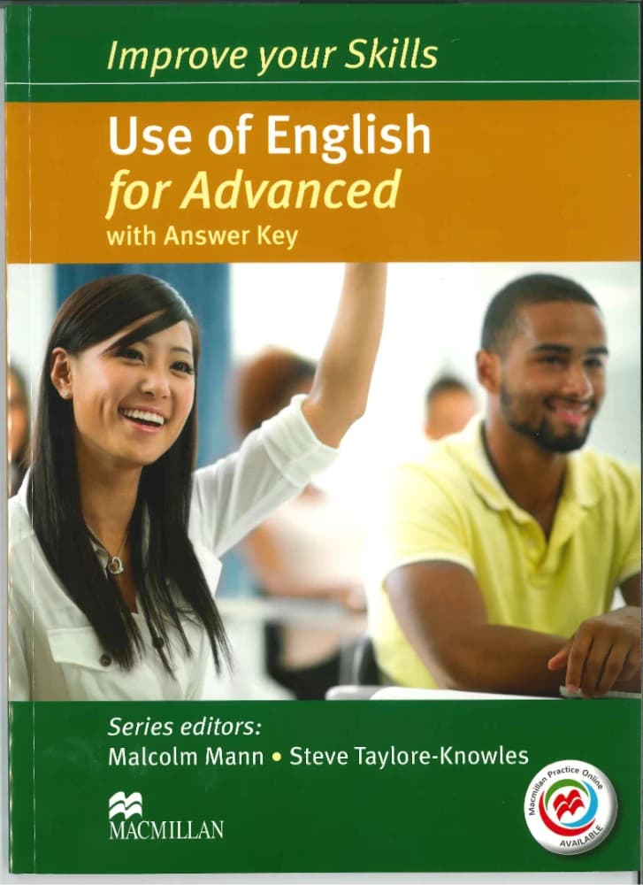 کتاب Improve Your Skills Use of English (مهارت‌های خود را ارتقا دهید؛ کاربرد انگلیسی) نسخه انگلیسی PDF | Malcolm Mann, Steve Taylore-Knowles