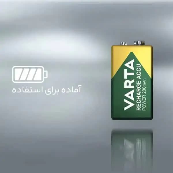 باتری کتابی قابل شارژ وارتا مدل ACCU Power Ready-to-use 200 — تصویر ۸