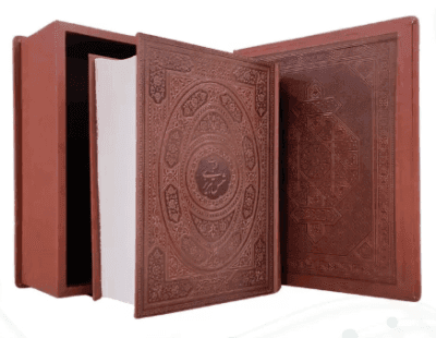 کلیات شمس ( وزیری – چرم پلاک فلزی – طرح مس جعبه دار )